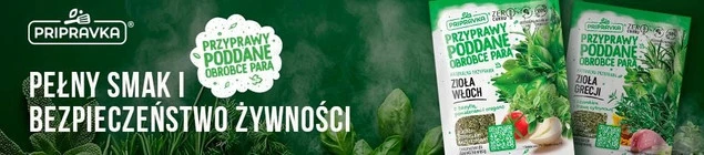 Naturalne składniki przyprawy Pripravka Zioła Greckie