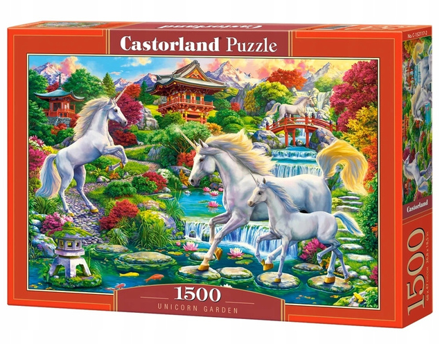 Puzzle 1500 Układanka Konie JEDNOROŻCE Zwierzęta Natura 10+ Castorland