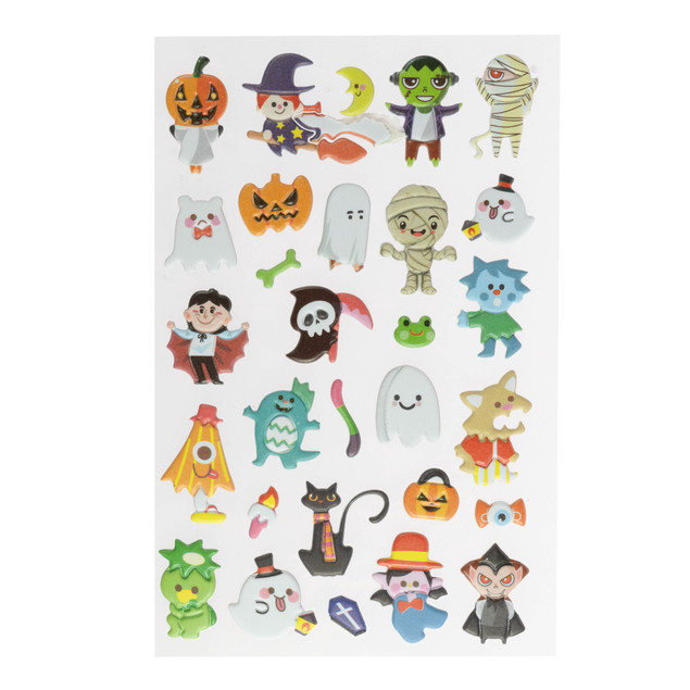 Piankowe naklejki halloweenowe