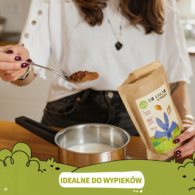 Bio Kakao w proszku 200 g HELPA ekologiczne
