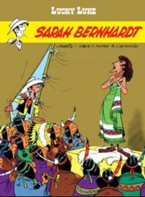 Lucky Luke Tom 50 Sarah Bernhardt Praca zbiorowa