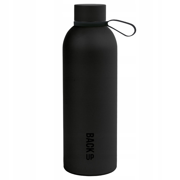 Butelka termiczna 500 ml czarna BackUp