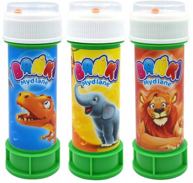 Bańki mydlane trwałe pastel 60ml - Schemat