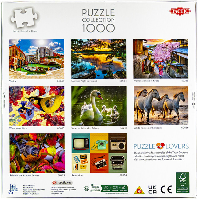 Puzzle 1000 elementów Gullfoss, Islandia – Krajobraz Wodospadu