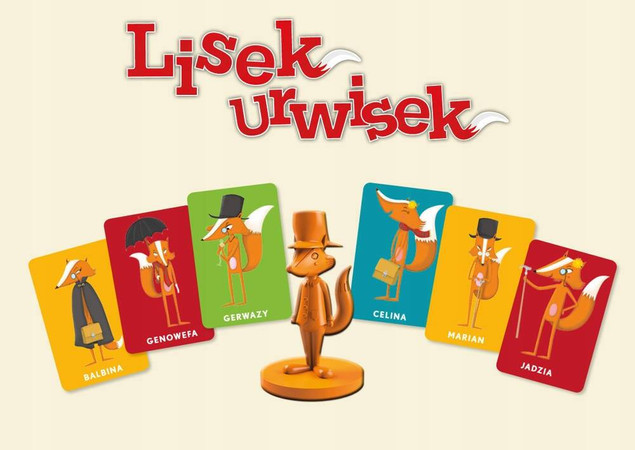 Lisek Urwisek - gra planszowa dla dzieci 5+