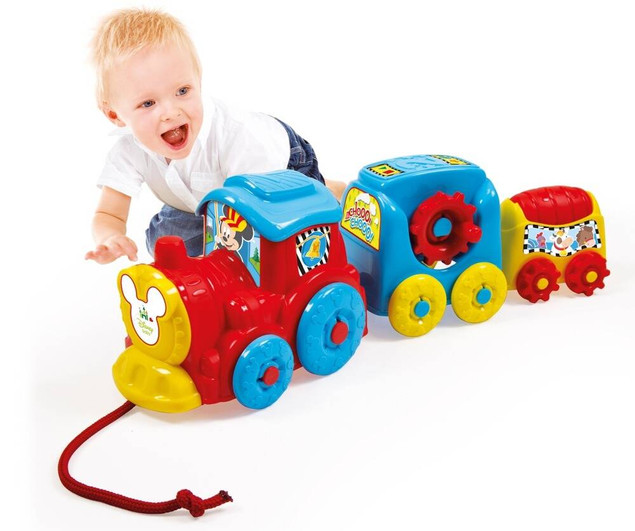 Pociąg edukacyjny kolejowy Clementoni Baby