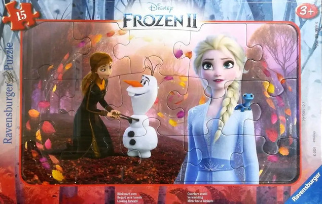Puzzle Ravensburger 15 elementów Kraina Lodu 2 dla dzieci 3 lata +