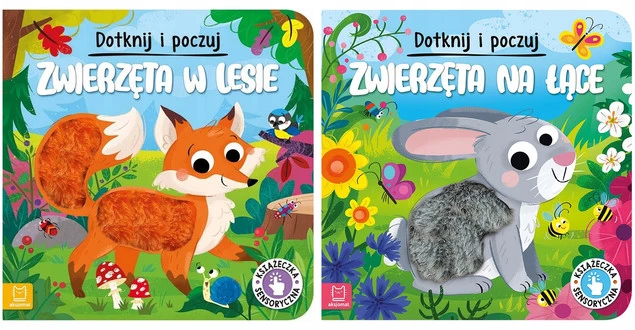 KSIĄŻECZKI SENSORYCZNE ZESTAW