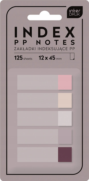 Zakładki indeksujące NUDE 125 sztuk