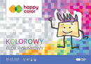 Blok Rysunkowy KOLOROWY A3 15 Kartek Happy Color