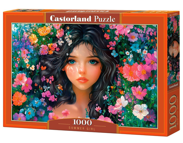 Puzzle CASTOR 1000 Summer Girl - Relaks i Wyzwanie