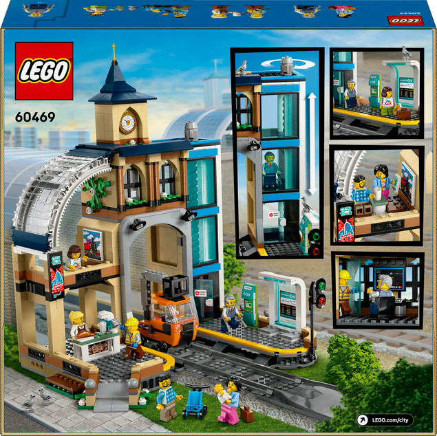 LEGO City Centralny Dworzec Kolejowy 60469