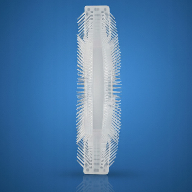 SZCZOTECZKA DO ZĘBÓW DLA DZIECI NIEMOWLĄT 360 W KSZTAŁCIE U SILIKONOWA