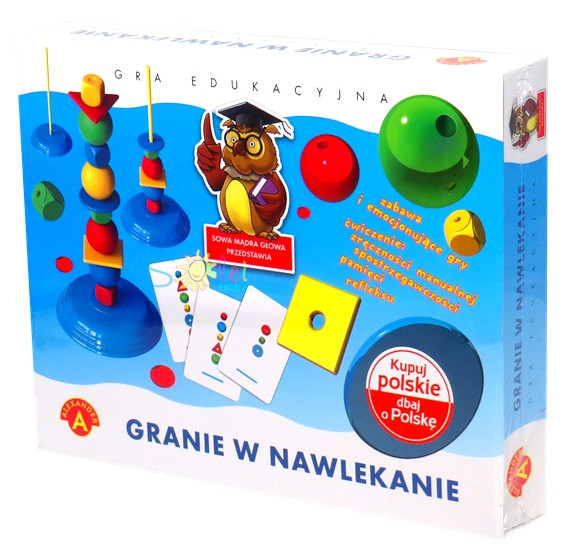 Gra nawlekanie dla dzieci 4+ Alexander