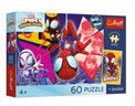 Puzzle Trefl 60 el. Spidey Niesamowita przygoda + plakat