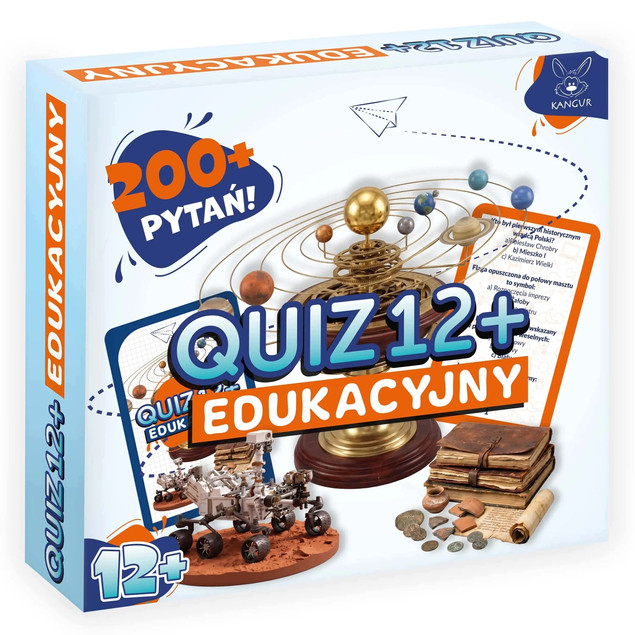 Gra planszowa Quiz edukacyjny 12+ Kangur