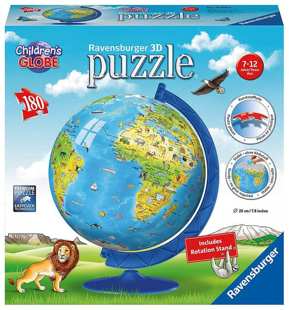 Ravensburger Puzzle 3D Globus 180 elementów 12338