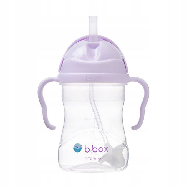 Kubek Niekapek B.Box 240 ml 6m+ Fioletowy