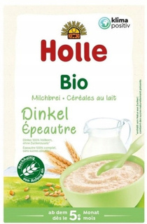 HOLLE BIO Kaszka Mleczno - Orkiszowa Bez Cukru 250g 5M+