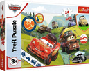 PUZZLE 24 MAXI CARS AUTA WESOŁE AUTA TREFL