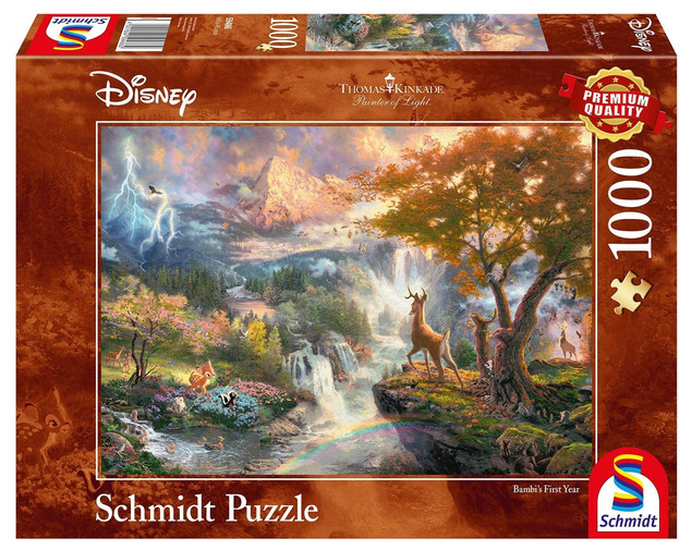 Puzzle Schmidt Spiele Premium Quality 1000 el. Bambi (Disney) G3 – Klasyczna Bajka