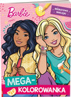 Barbie Mega kolorowanka brokatowe naklejki KOLB-1101 Praca zbiorowa