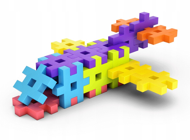 Meli Maxi - klocki konstrukcyjne 100 elementów (12m+)