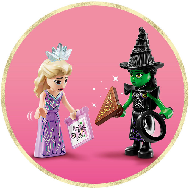 Klocki LEGO Wicked 75689 Emerald City & Kiamo Ko Castle Zamek – 860 El.