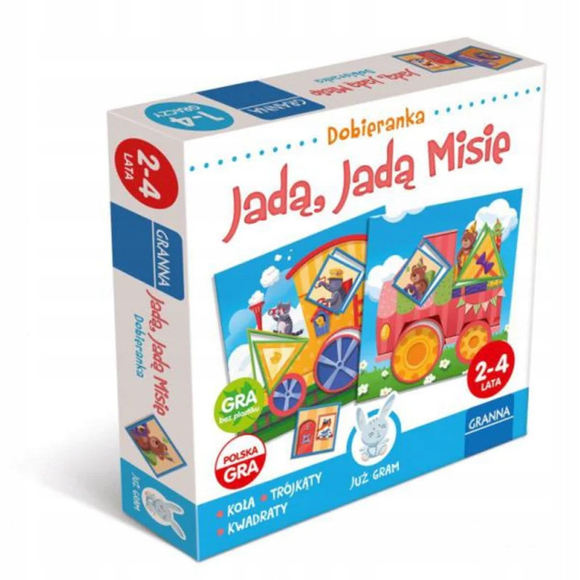GRA JADĄ, JADĄ MISIE DOBIERANKA 2+ GRANNA