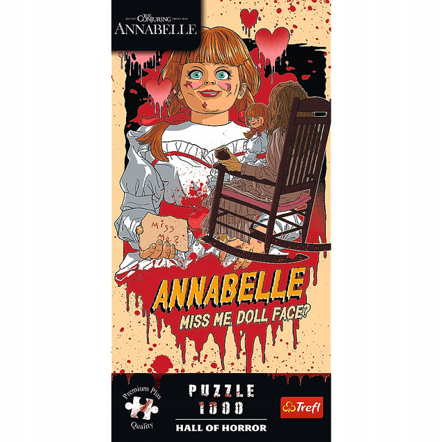 PUZZLE 1000 EL. ANNABELLE HALL OF HORROR PREMIUM PLUS TREFL 12112