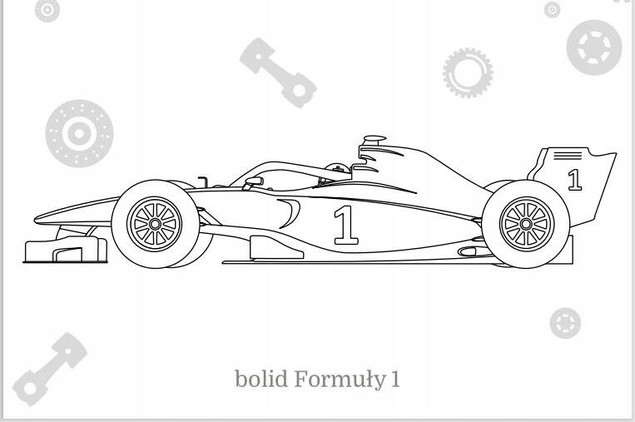 Maluszkowe malowanie. Wyścigówki