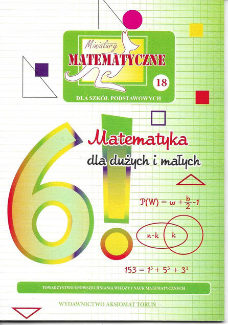 Miniatury Matematyczne 18 Bobiński, Ciszewska | Zadania Logiczne Szkoła Podstawowa