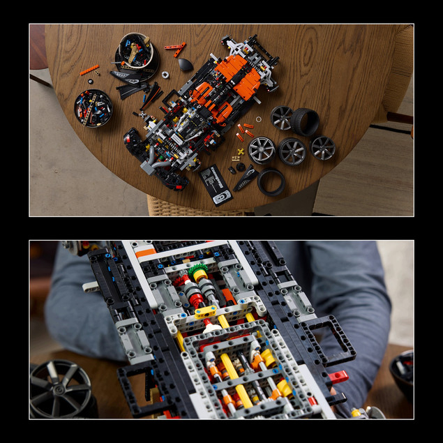 LEGO Technic 42232 Koenigsegg Sadair's Spear Megacar – Model Kolekcjonerski dla Dorosłych