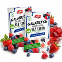 Galaretka owoce leśne BEZ CUKRU Celiko Bez glutenu przeźroczysta x2