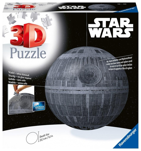 Ravensburger Puzzle 3D 540 Gwiazda Śmierci
