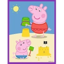 Puzzle dwustronne 2x10 BABY MAXI 4w1 Pogodny dzień Peppy 43001 Trefl