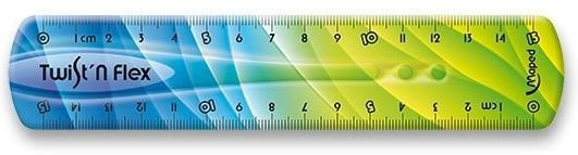 Linijka Twist'n Flex Decor niełamliwa 15cm MAPED