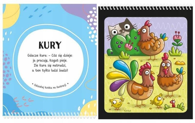 Zdrapywanka z rysikiem – Zdrapuj i szukaj kotka. Na wsi – Aksjomat