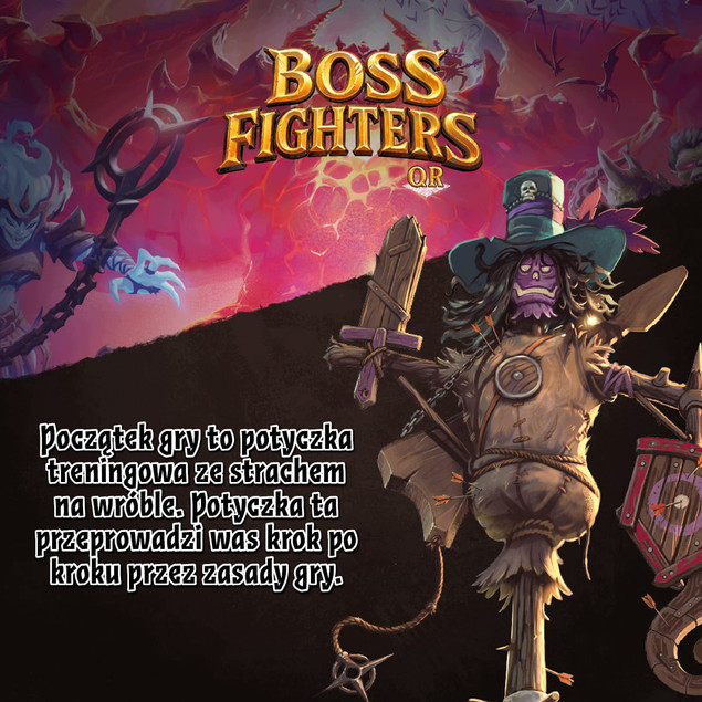 Gra Planszowa Boss Fighters QR z Aplikacją Nasza Księgarnia