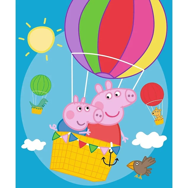 Puzzle Trefl Świnka Peppa detale
