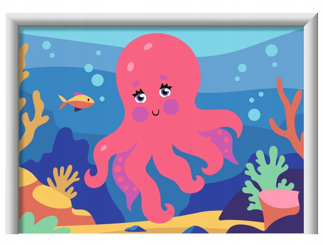 CREART FOR KIDS OCTOPUS (NEON)