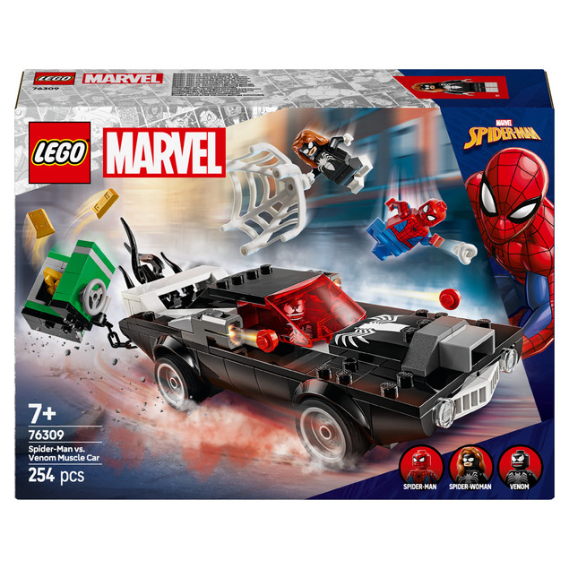 LEGO Marvel Super Heroes Spider-Man kontra Muscle Car Venoma 76309