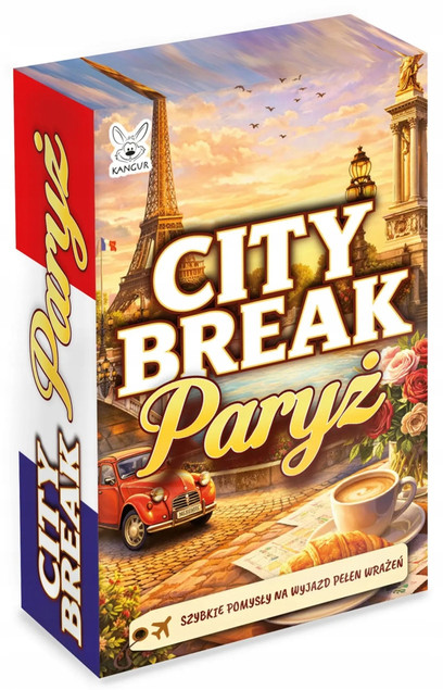 Gra Planszowa City Break: Paryż - Mini Przewodnik Adar
