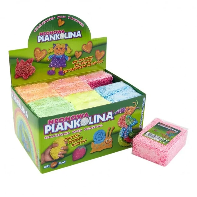 Art AND Play Piankolina neonowe display (12 kostek)