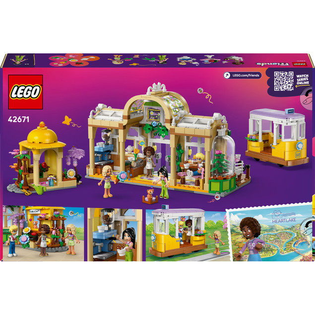 LEGO Friends - Zielona kawiarnia i kwiaciarnia 42671