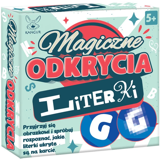 Magiczne odkrycia. Literki gra edukacyjna