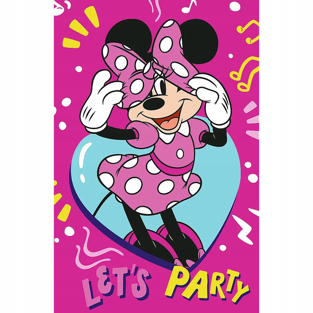 Trefl Puzzle 30 el. Radosna Minnie + Plakat Disney