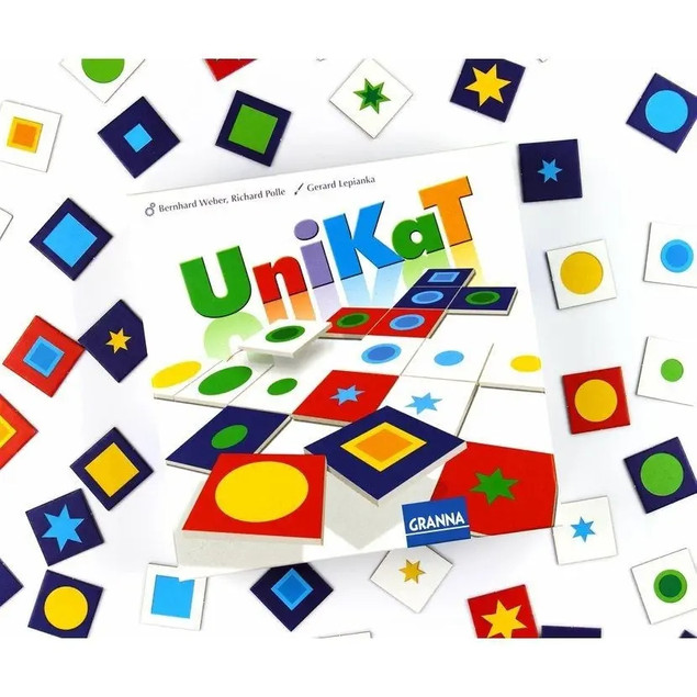 Unikat Edukacyjna Gra Planszowa Logiczna Spostrzegawczość 7+ Granna 04090