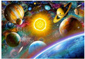 PUZZLE 500 UKŁAD SŁONECZNY KOSMOS 9+ Castorland