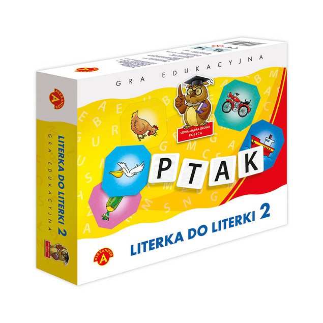 Literka Do Literki 2 Gra Edukacyjna Dla Dzieci Wyrazy 5+ Alexander 0461